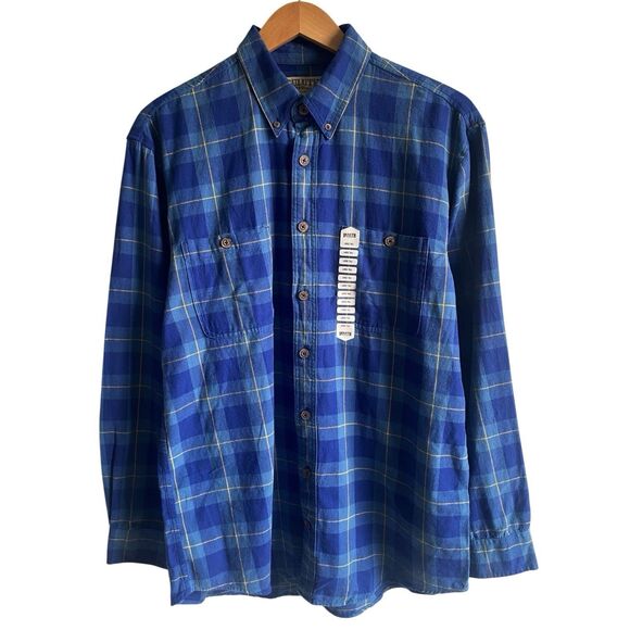 Duluth Trading Co Size LT Large Tall Mens Free Swingin Flannel Shirt Button Down - Picture 1 of 7
